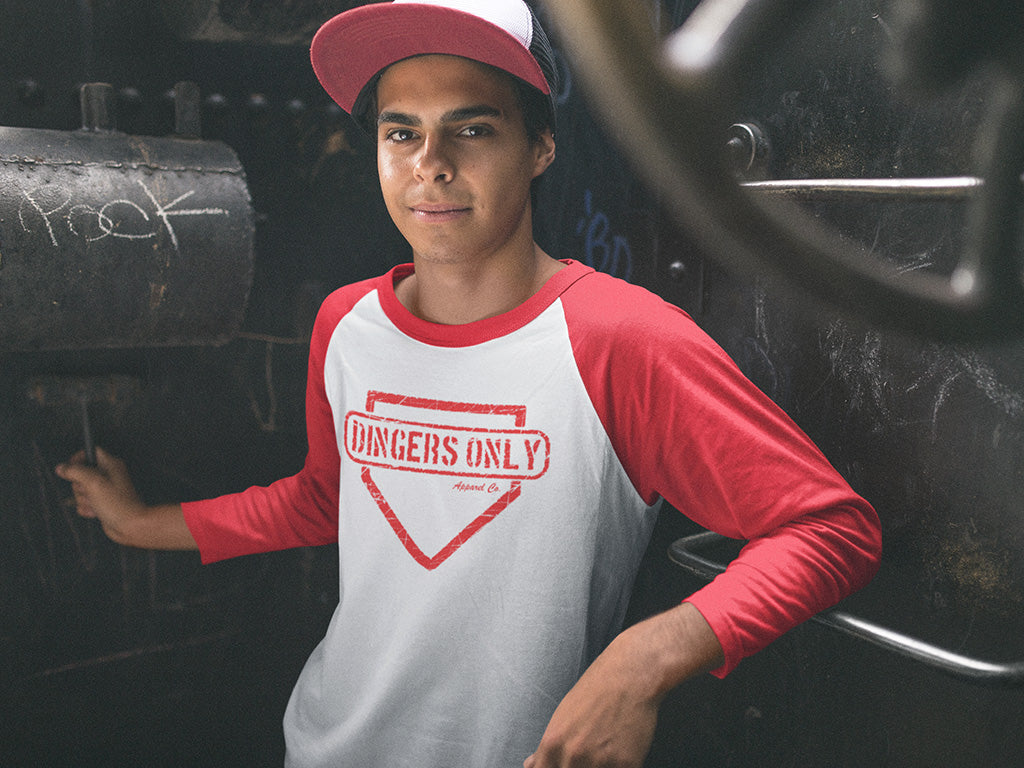 ¾ Sleeve Raglan Tee