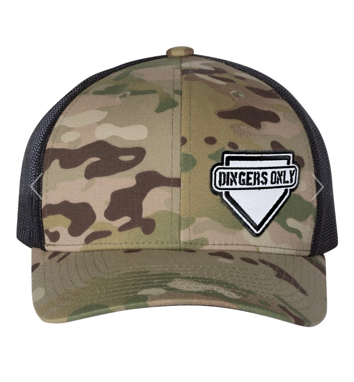 Camo/Black Original Patch Hat