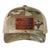 Leather Patch Hat - Bat Flag